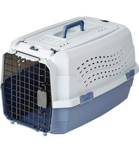 lot 15459 image: Amazon Basics Two-Door Top-Load Hard-Sided Pet Travel Carrier