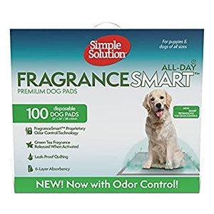 lot 15553 image: Simple Solution FragranceSmart Odor Control All Day Pads  Green Tea Fragrance Odor Neutralizer with Wetness Indicator  100 ct (B096T7V7PQ)