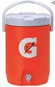 lot 20099 image: Gatorade 73021 Beverage Cooler, 5 Gallon, Orange