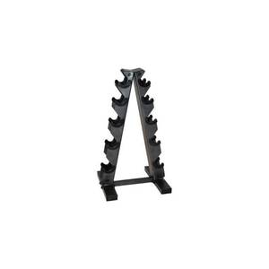 lot 20101 image: CAP Barbell A-Frame Dumbbell Weight Rack - Black