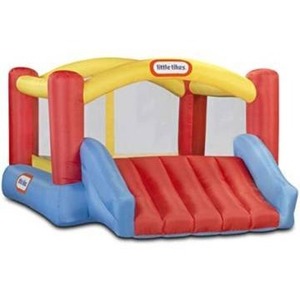 lot 20121 image: Little Tikes Jump n Slide Inflatable Bouncer for Kids Ages 3-8 Years