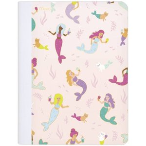 lot 20144 image: Composition Notebook Wide Ruled Fairytale Mermaid - Mead - One of a Kind set of two