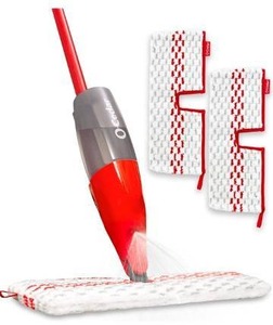 lot 20153 image: O-Cedar ProMist MAX Spray Mop, PMM with 1 Extra Refill, Red