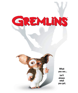 lot 20141 image: gremlins movie poster