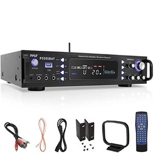 lot 5829 image: Wireless Bluetooth Home Stereo Amplifier