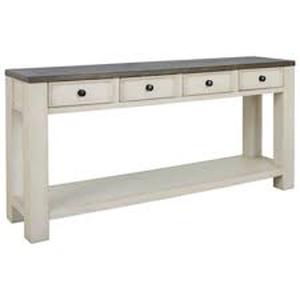 lot 5854 image: Signature by Ashley Boalnburg Farmhouse Sofa Table
