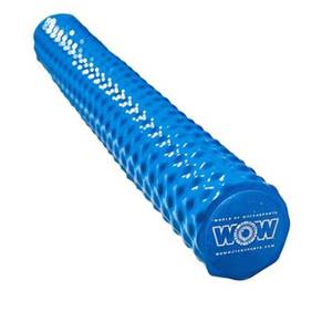 lot 15536 image: WOW Watersports 17-2060B 46 Inch Ribbed Textured Foam & Vinyl Pool Noodle, Blue