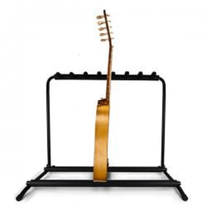 lot 15541 image: Pyle PGST43 Guitar Stand Multi-Instrument Floorstand Guitar Rack Holder