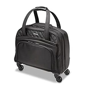 lot 15579 image: Kensington 15.6� Contour 2.0 Executive Balance Laptop Spinner, Black
