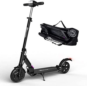 lot 15581 image: EVERCROSS EV08E Electric Scooter, Electric Scooter for Adults with 8 Solid Tires & 350W Motor, Up to 19 Mph & 20 Miles Long-Range, 3 Speed Modes, Folding Electric Scooters for Adults Teenagers