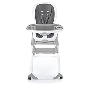 lot 25737 image: Ingenuity SmartClean Trio Elite 3-in-1 Convertible Baby High Chair, Toddler Chair, and Dining Booster Seat - Slate (B07CPVPFTD)