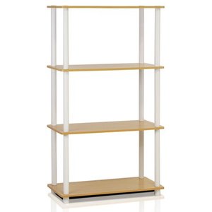 lot 35638 image: Furinno Turn-N-Tube 4 Tier Standard Bookcase