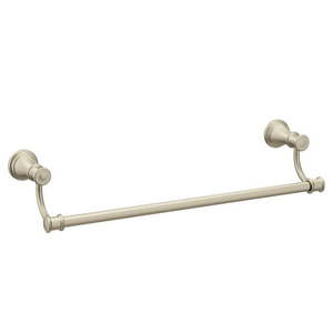 lot 35646 image: Moen Yb6418 Belfield 18 Towel Bar - Nickel