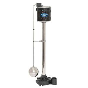 lot 35654 image: SUPERIOR PUMP 92301 Sump Pump, 1-12 in Outlet, 50 gpm, 0.33 hp, IronSteel
