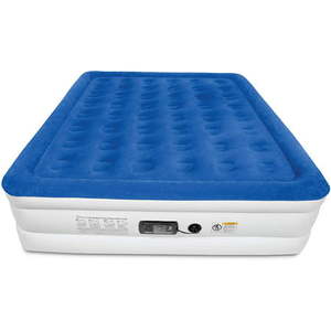 lot 35658 image: SoundAsleep Dream Series Air Mattress with ComfortCoil Technology & Internal High Capacity Pump - King Size