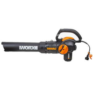 lot 35660 image: Worx WG512 600cfm  161 - 12 Amp TRIVAC Blower  Mulcher  Vac Single-Lever Conversion Metal Impeller Two Speed