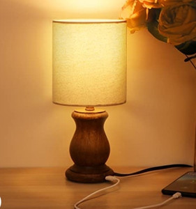 lot 35676 image: Small Table Lamp for Bedroom Bedside