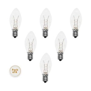 lot 35682 image: Himalayan Glow Salt Lamps Bulbs - 15 W 5 Pack