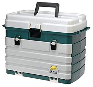 lot 35693 image: Plano 4-Drawer Tackle Box Green MetallicSilver ,One Size (B000E39T28)