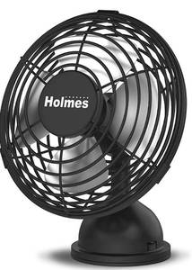 lot 45541 image: HOLMES Heritage Desk Fan, 4-Inch, Black