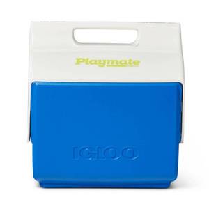 lot 45550 image: Igloo Little Playmate 50th Anniversary Edition 7qt Cooler - Sneaky Blue