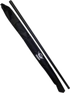 lot 35657 image: Foam Padded Training Bo Staff with Armory Carry Bag Case
