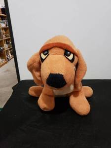 lot 2199 image: large old stuffed dog
