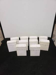 lot 2215 image: lot of 10 silver framealarm clock factory sealed
