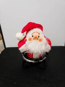 lot 2244 image: vintage plush santa