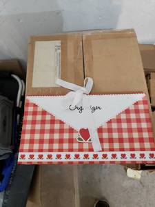 lot 2286 image: factory sealed case of accordance fold organizer kitchen notes