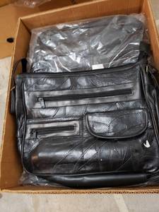 lot 2288 image: lot of patchwork leather handbags
