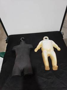 lot 2330 image: pair child size body forms