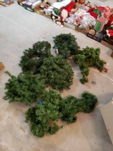 lot 2335 image: huge box of garland some prelit