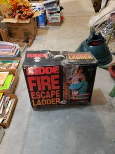 lot 2354 image: fire escape ladder in box