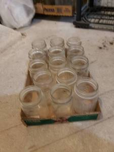 lot 2384 image: lot of canning jars