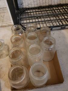 lot 2385 image: lot of canning jars