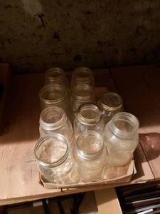 lot 2393 image: lot of canning jars