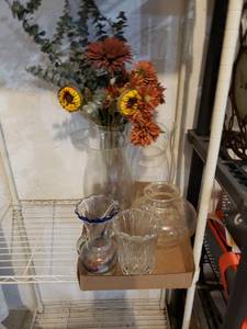 lot 2395 image: lot of clear glasscrystal