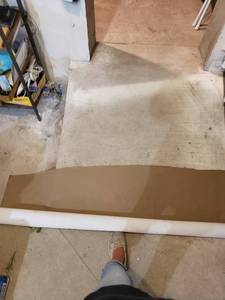 lot 2400 image: big roll soft vinyl 56 wide