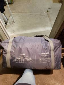 lot 2426 image: core 12 person tent in bag