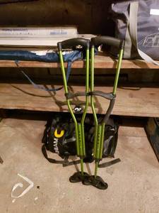 lot 2428 image: dynamo crutches adjustable