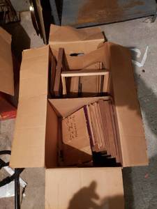 lot 2437 image: box of frame glassframes