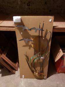 lot 2465 image: metal wall decor