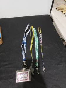 lot 2541 image: l9t of lanyards