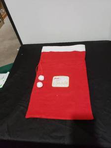lot 2612 image: big Santa gist bag
