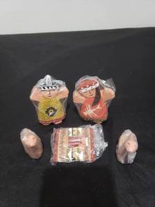 lot 2624 image: authentic peruvian nativity