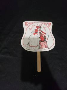 lot 2667 image: two sisters hand fan