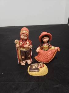 lot 2701 image: authentic peruvian nativity