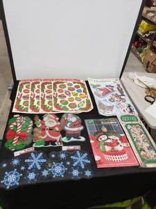 lot 2711 image: lot of vintage wondow clingssuch