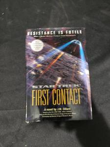 lot 2737 image: star trek first contact book